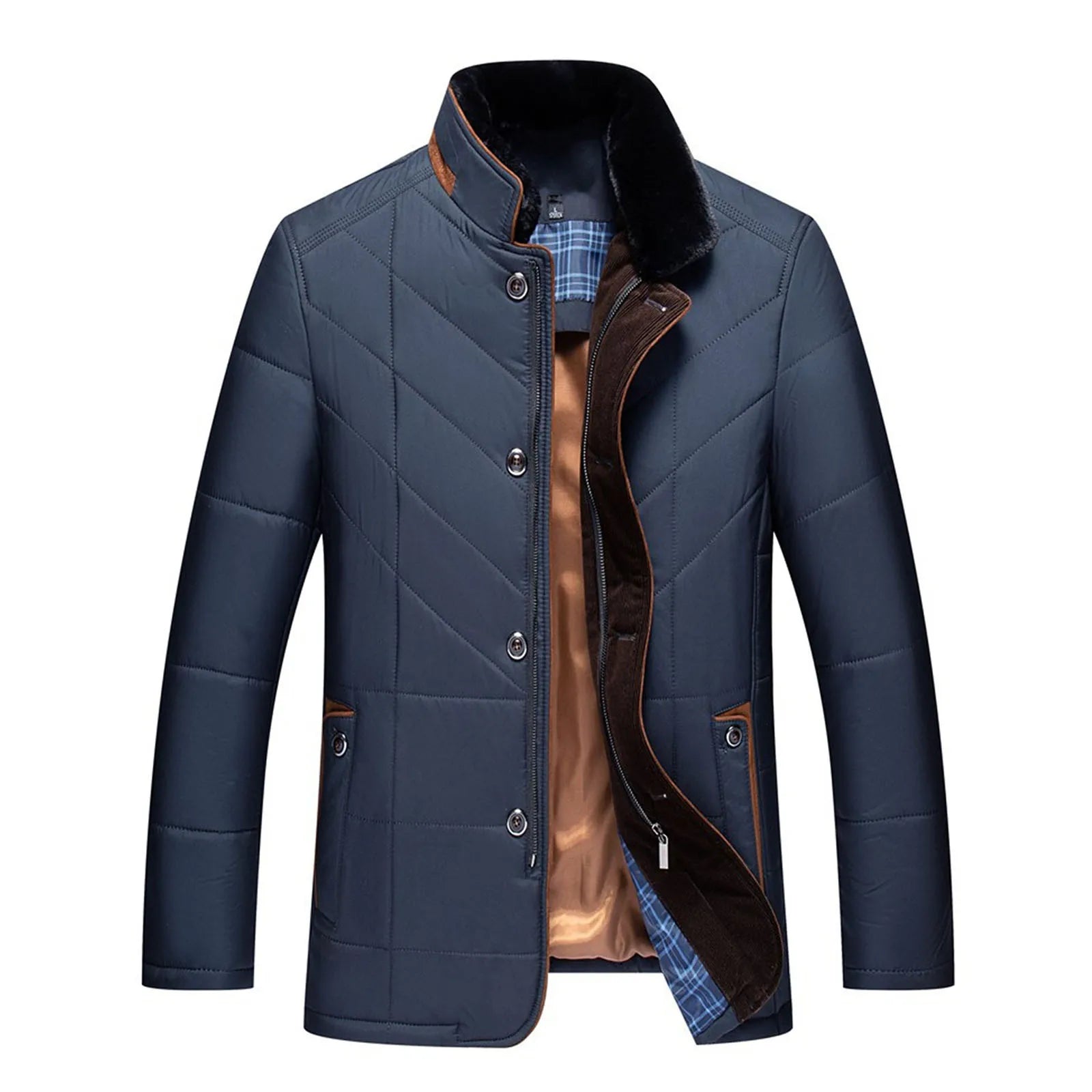 Luxencea™ Men’s Thickened Cotton Padded Winter Jacket