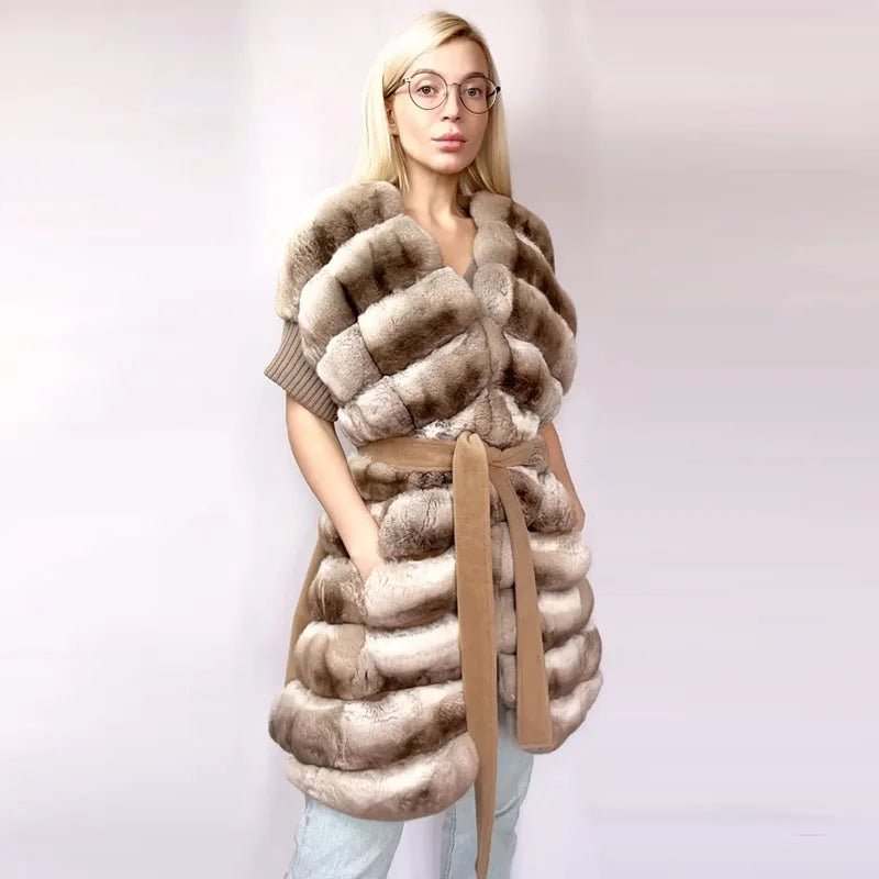 Luxencea™ 2025 Faux Fur Patchwork Women’s Jacket