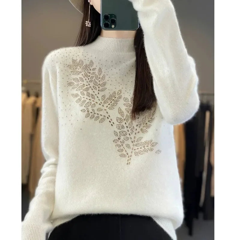 Luxencea™ – Soft &amp; Elegant Sparkling Sweater