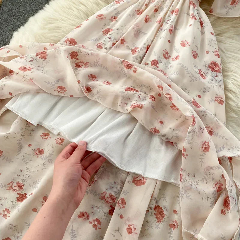 Luxencea™️ Floral Boho Maxi Dress
