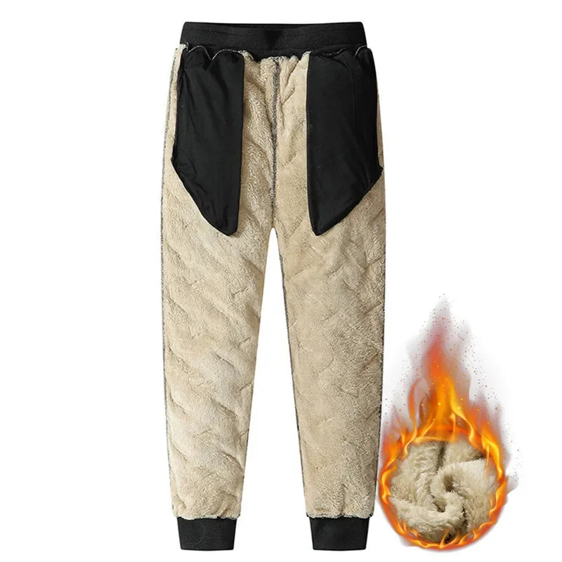 Luxencea™ Men’s Thermal Fleece Winter Sweatpants