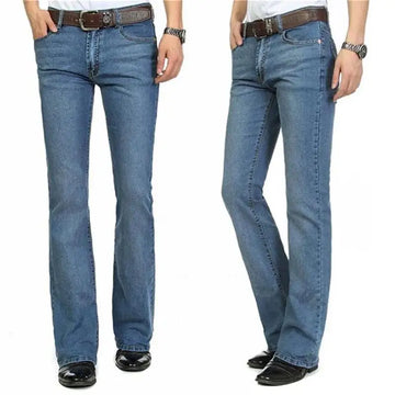 Luxencea™ Men’s Slim Bootcut Flared Denim Jeans