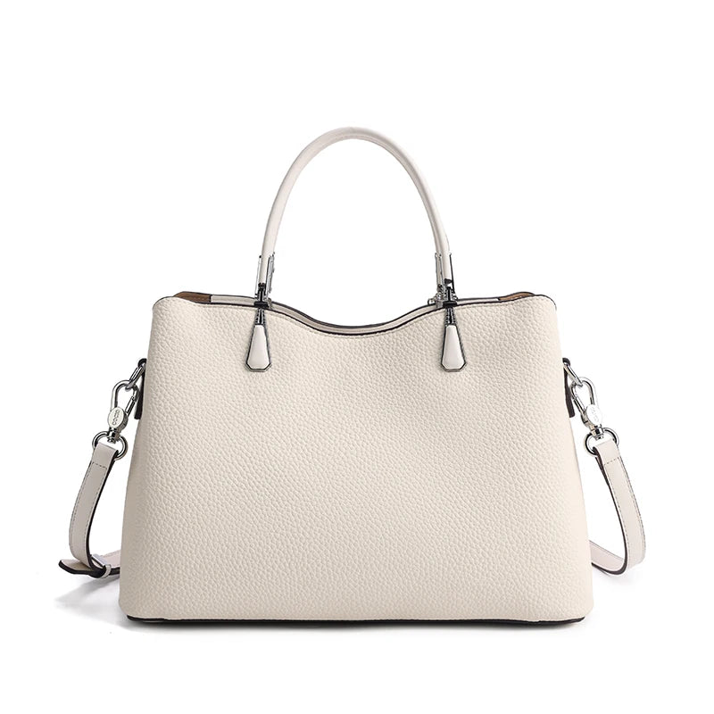 Luxencea™️ Elegant Textured Leather Handbag