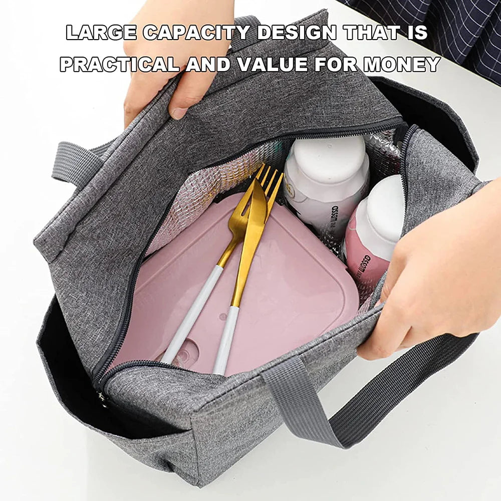 Luxencea™️ Personalized Chic Insulated Lunch Bag