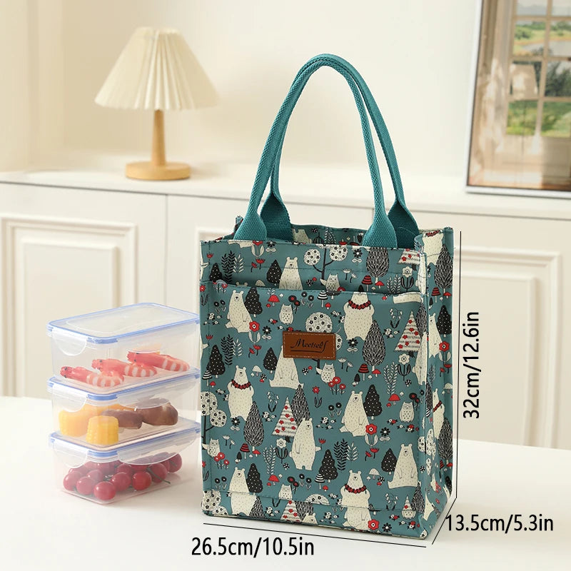 Luxencea™️ Fun &amp; Colorful Insulated Lunch Bag