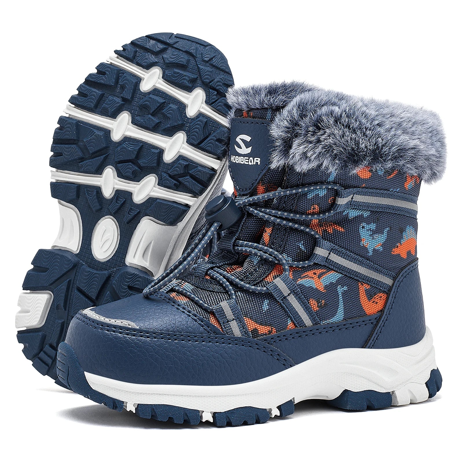 Luxencea™ Baby Girls Waterproof Snow Boots