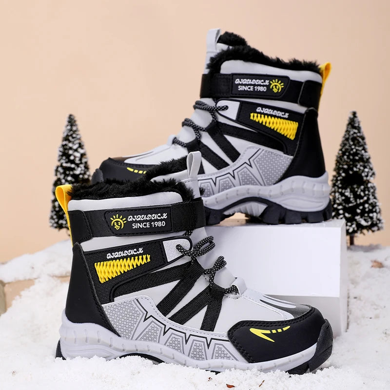 Luxencea™ Boys Warm High-Top Winter Boots