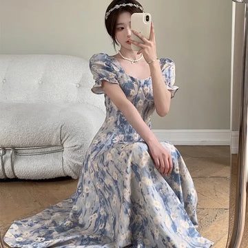 Luxencea™️ Romantic Floral Elegance Dress