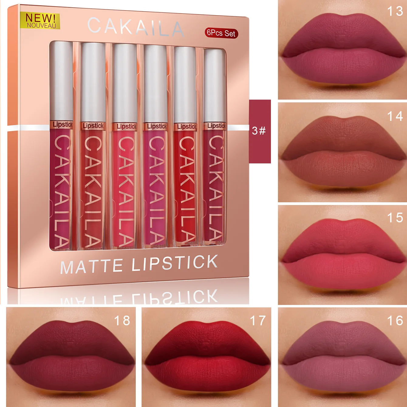 Luxencea™️ Matte Lipstick Elegant Set