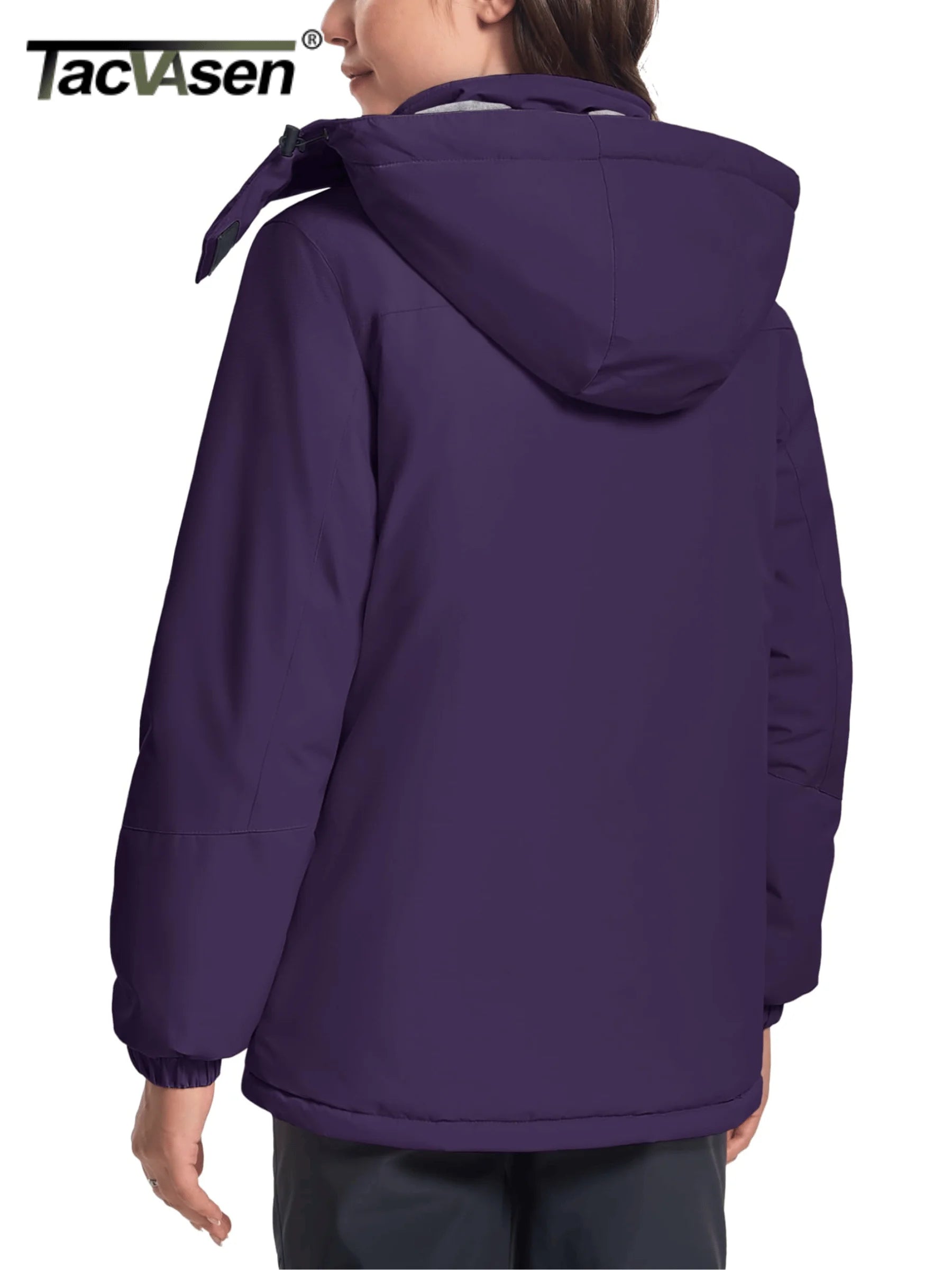 Luxencea™ Women’s Fleece-Lined Waterproof Parka