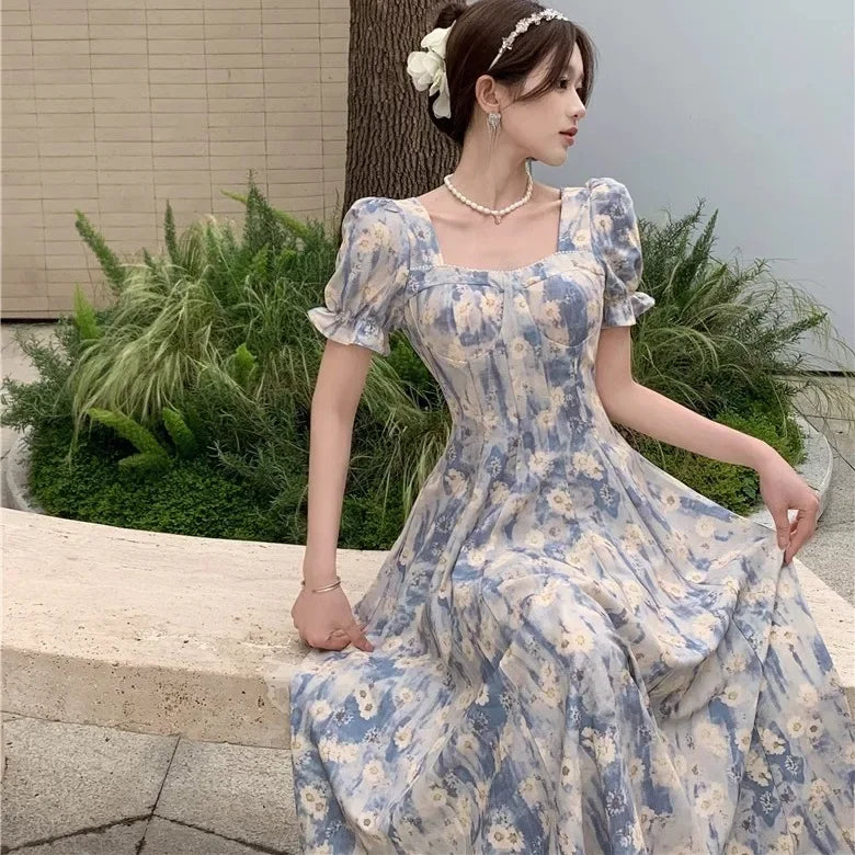 Luxencea™️ Romantic Floral Elegance Dress