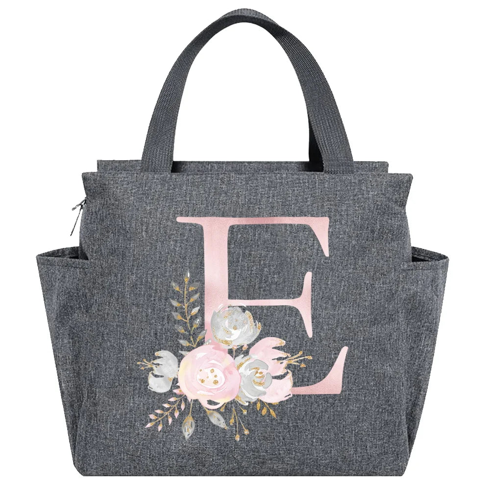 Luxencea™️ Personalized Chic Insulated Lunch Bag