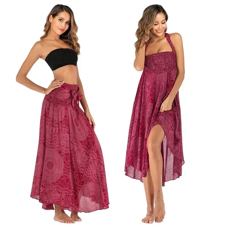 Luxencea™️ Elegant Convertible Boho Skirt