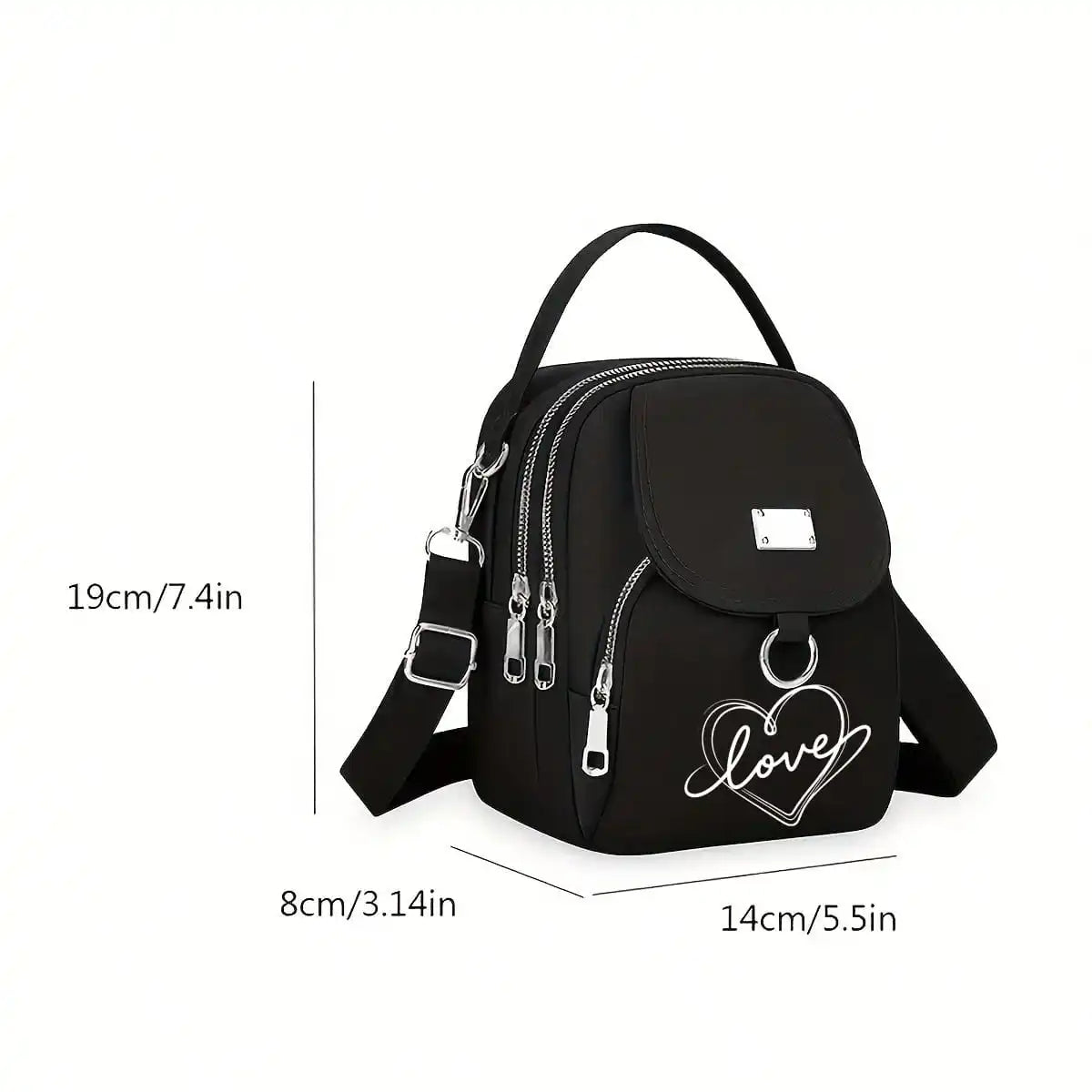 Luxencea™️ Love Mini Bag – Chic & Practical