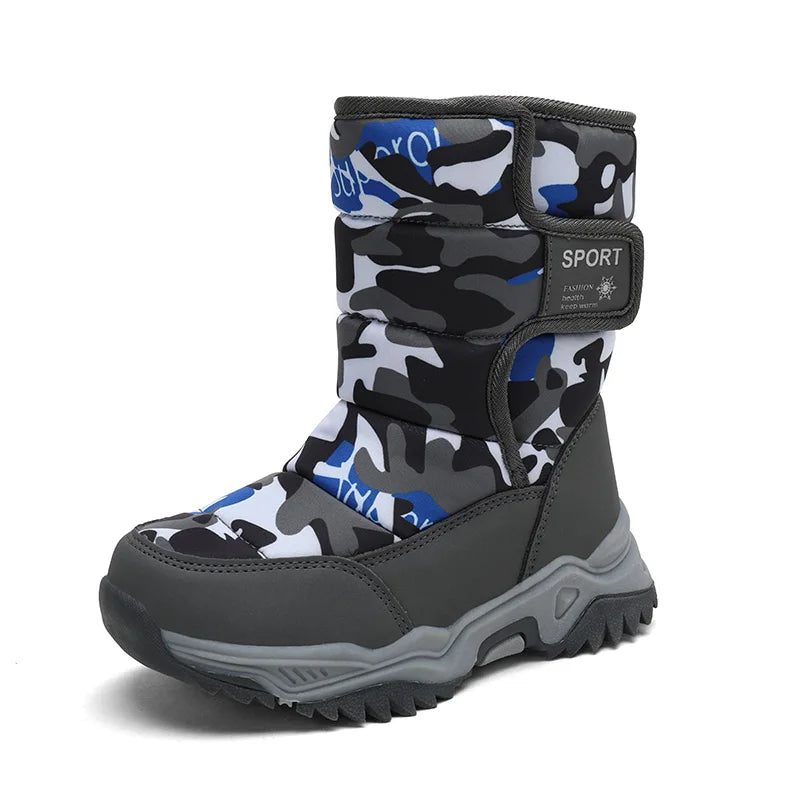 Luxencea™ Kids Plush Waterproof Winter Boots