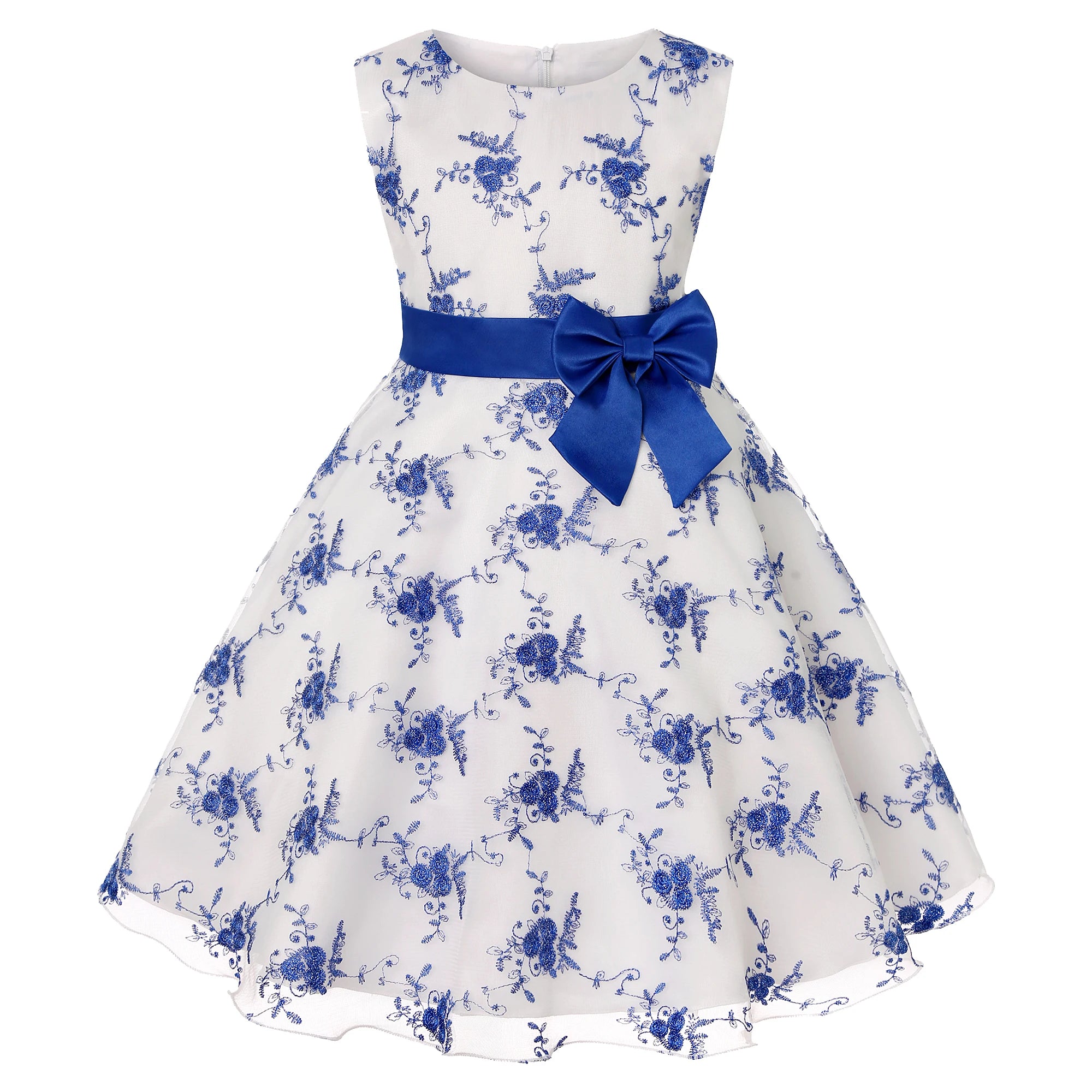 Luxencea™️ Red & White Princess Elegance Dress