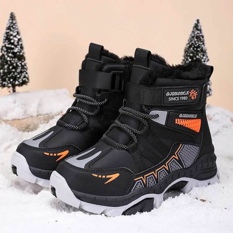 Luxencea™ Boys Warm High-Top Winter Boots