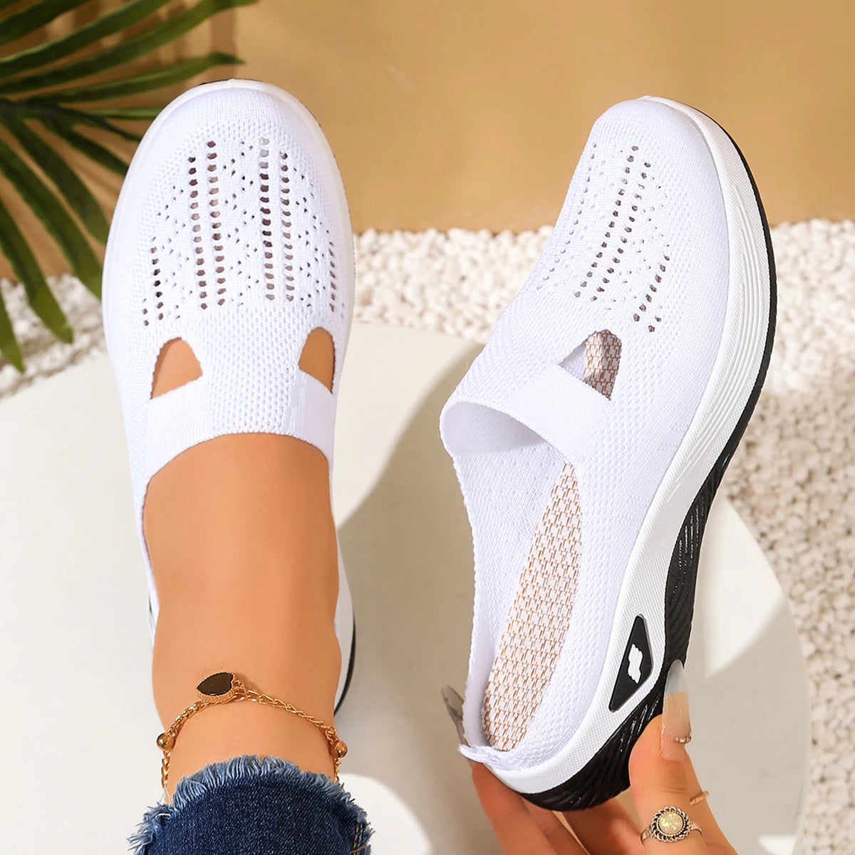Luxencea™️ Breathable Comfort Slip-On Shoes