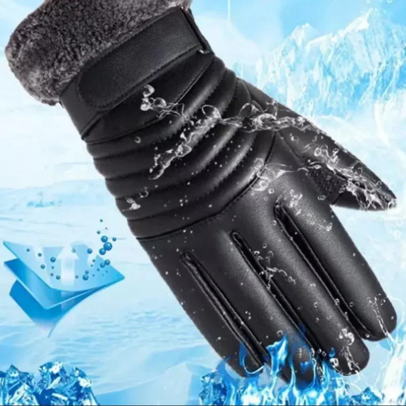 Luxencea™ Men’s Plush Insulated Winter Gloves