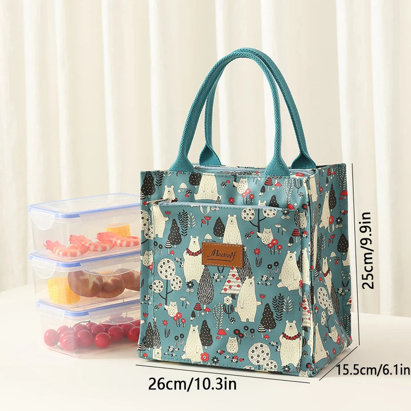 Luxencea™️ Fun &amp; Colorful Insulated Lunch Bag