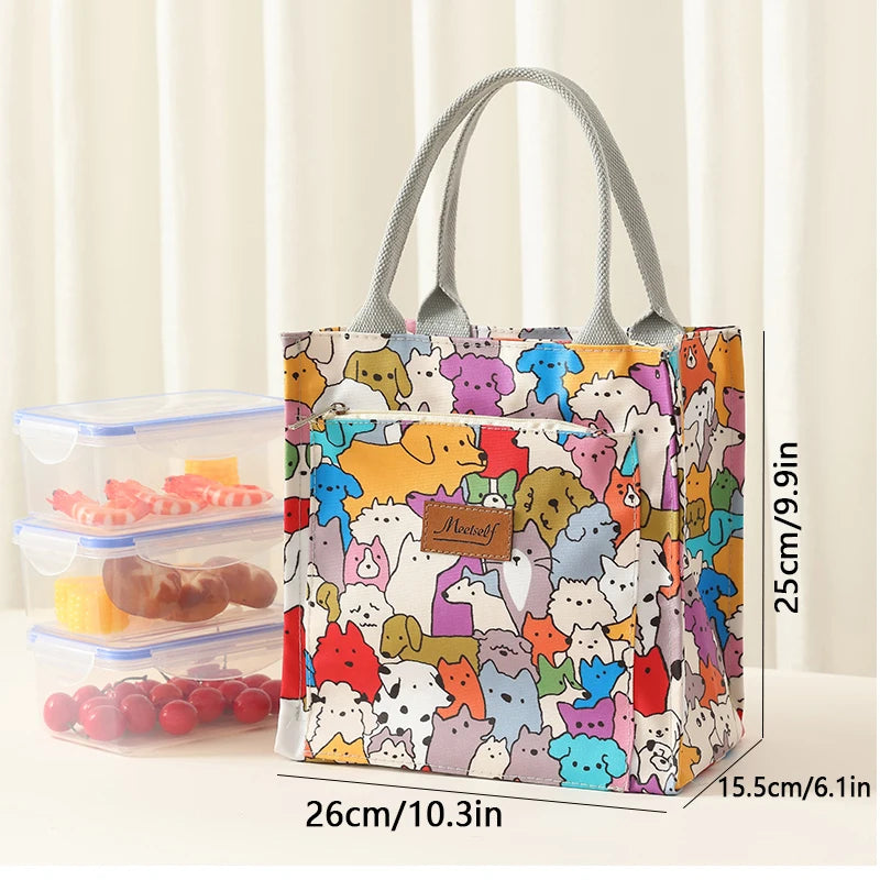 Luxencea™️ Fun &amp; Colorful Insulated Lunch Bag