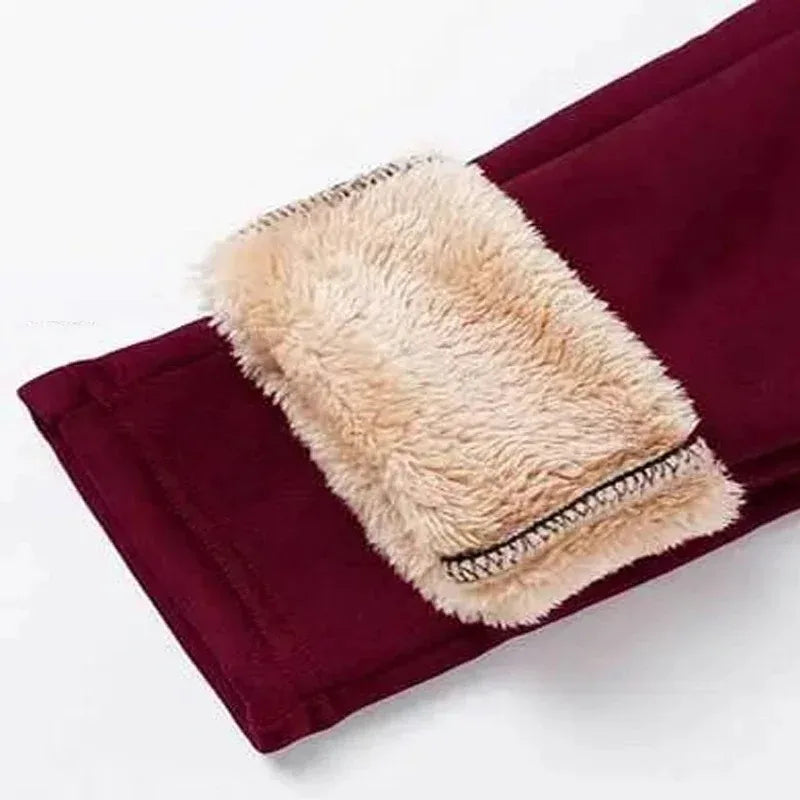 Luxencea™ High-Waist Warm Elastic Pencil Pants for Women