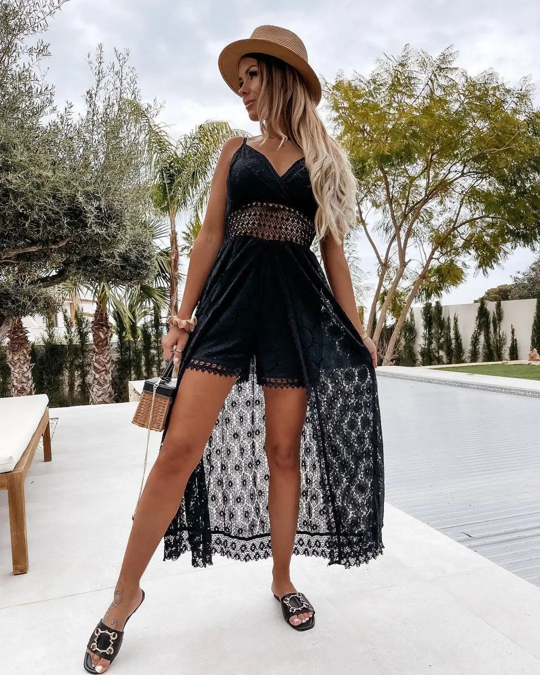 Luxencea™️ Elegant Lace Boho Dress