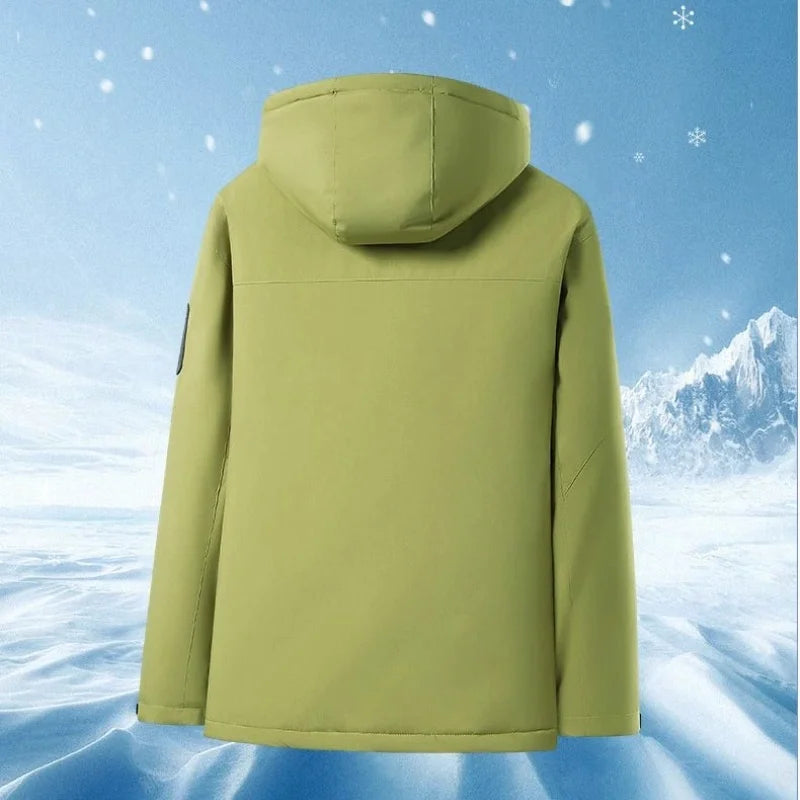 Luxencea™ Graphene Heating Waterproof 3-in-1 Winter Parka Coat