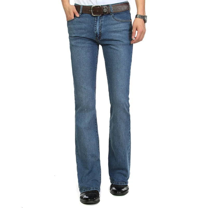 Luxencea™ Men’s Slim Bootcut Flared Denim Jeans