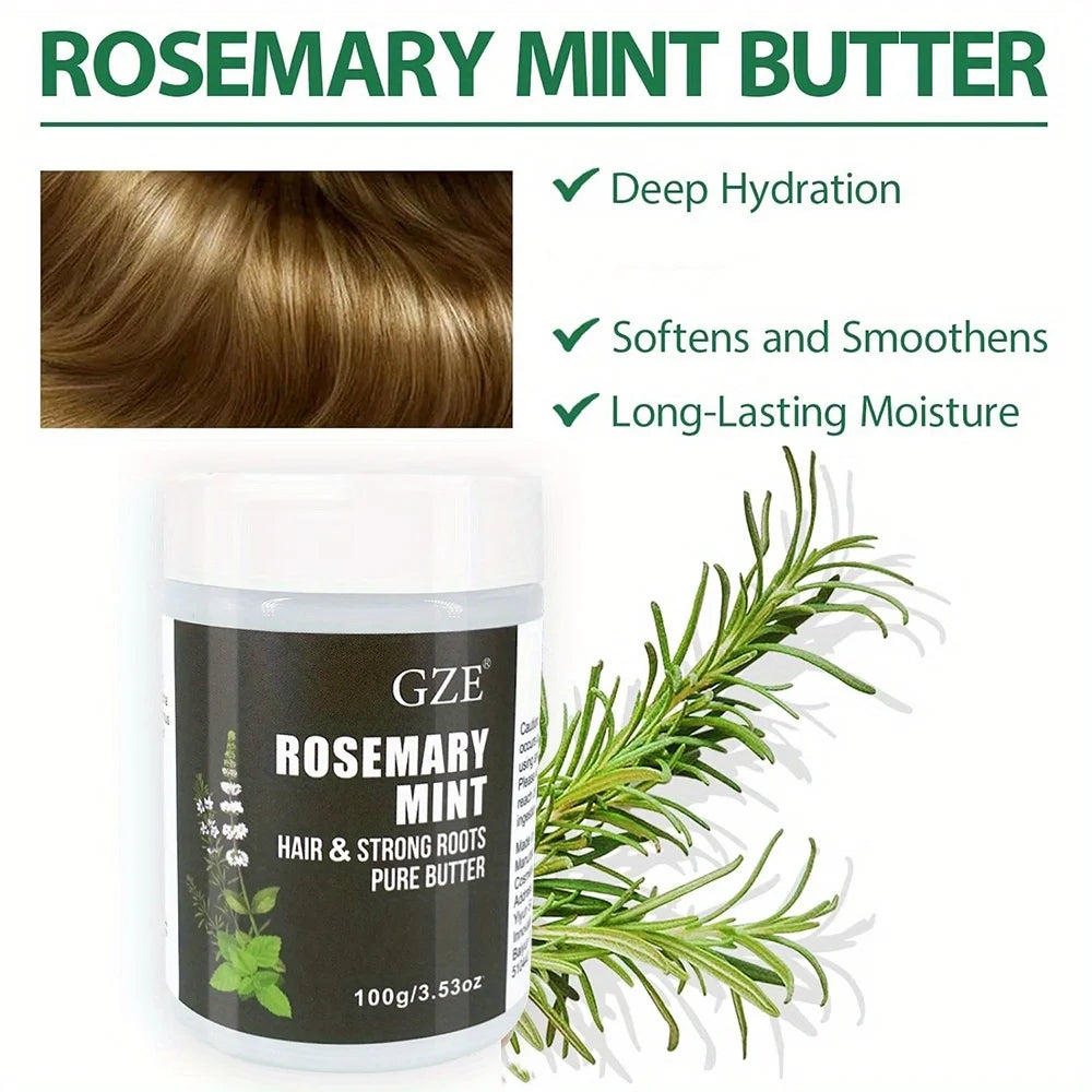 Luxencea™ Rosemary Mint Hair & Strong Roots Butter
