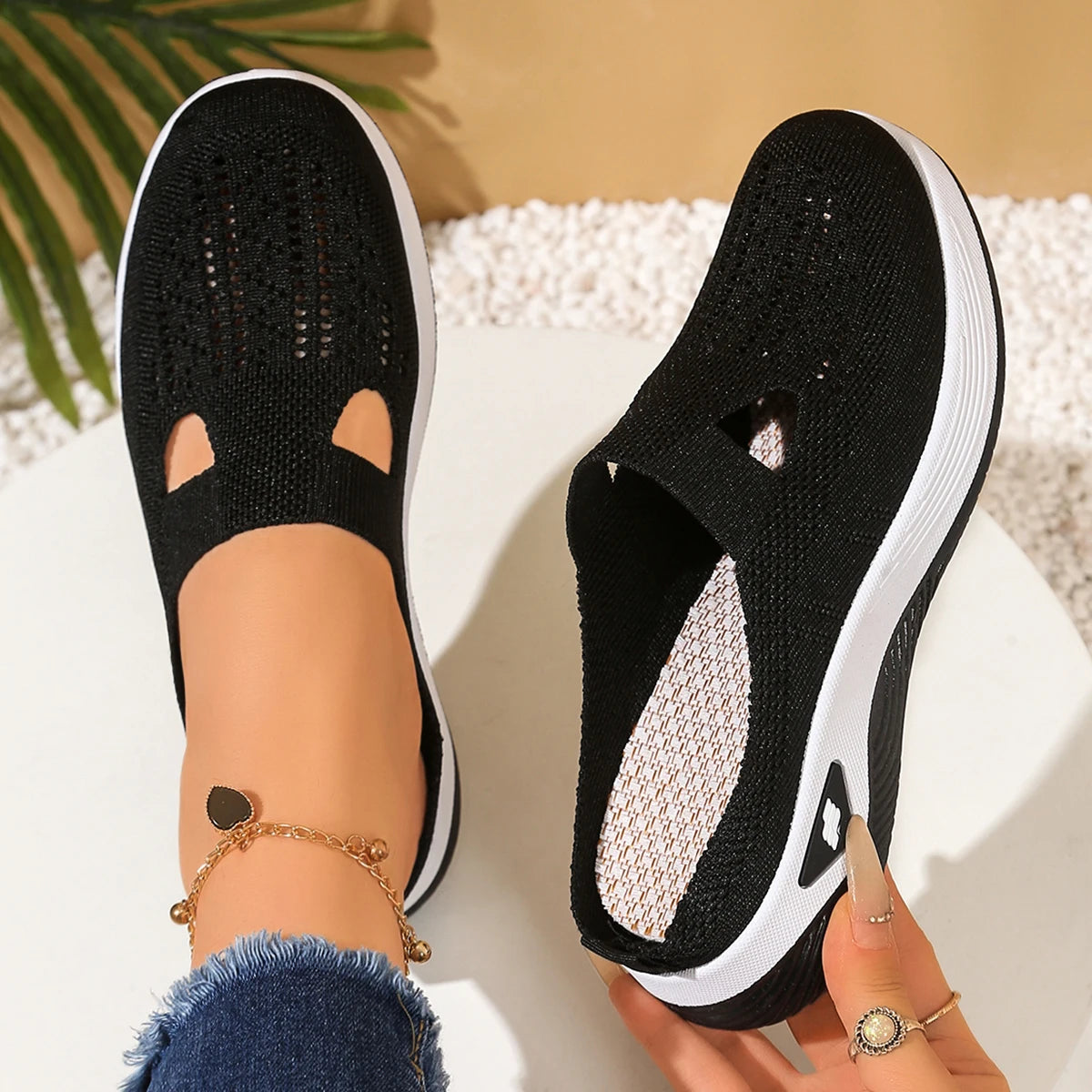 Luxencea™️ Breathable Comfort Slip-On Shoes
