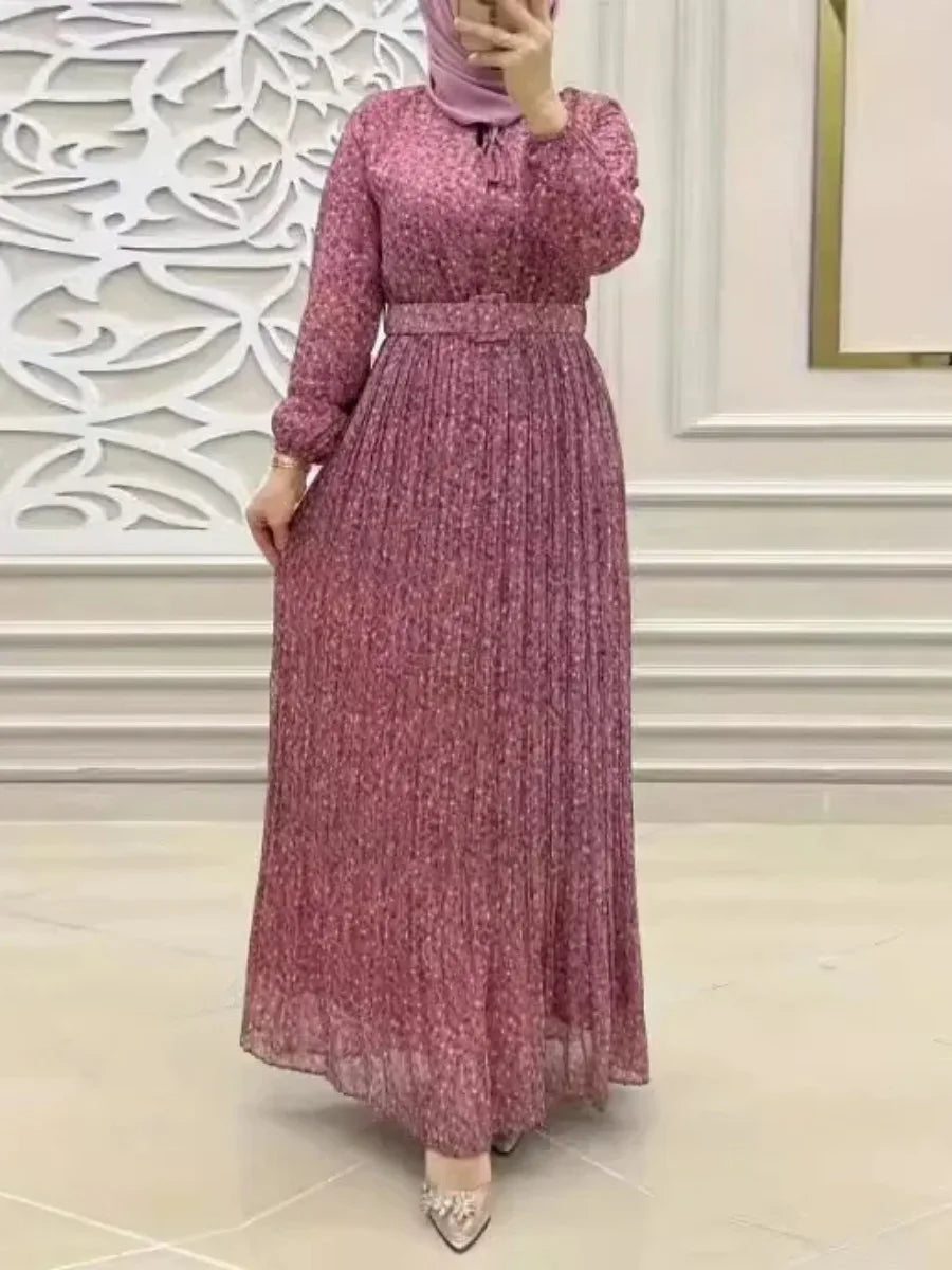 Luxencea™️ Pleated Elegant Maxi Dress