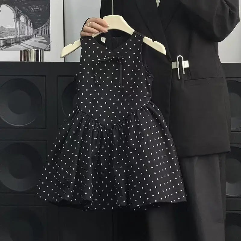 Luxencea™️ Elegant Polka Dot Dress