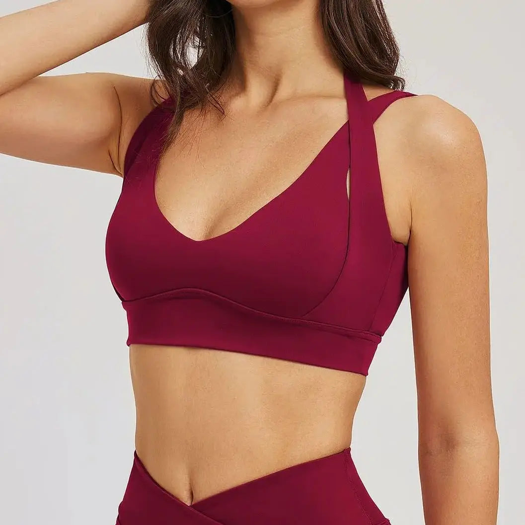 Luxencea™️ – Cross Waist Sculpting Sport Set