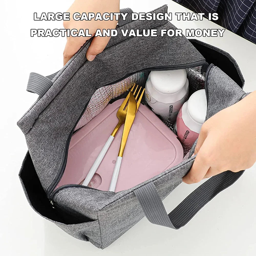 Luxencea™️ Personalized Floral Elegant Lunch Bag
