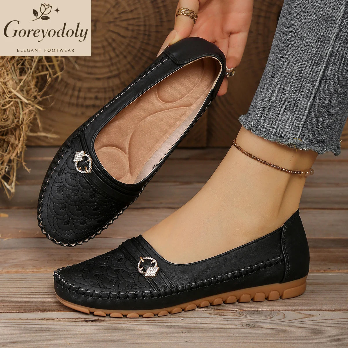 Luxencea™️ – Elegant Chic Comfort Loafers