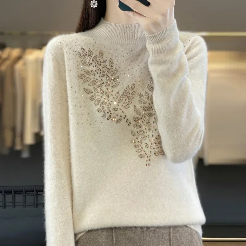 Luxencea™ – Soft &amp; Elegant Sparkling Sweater