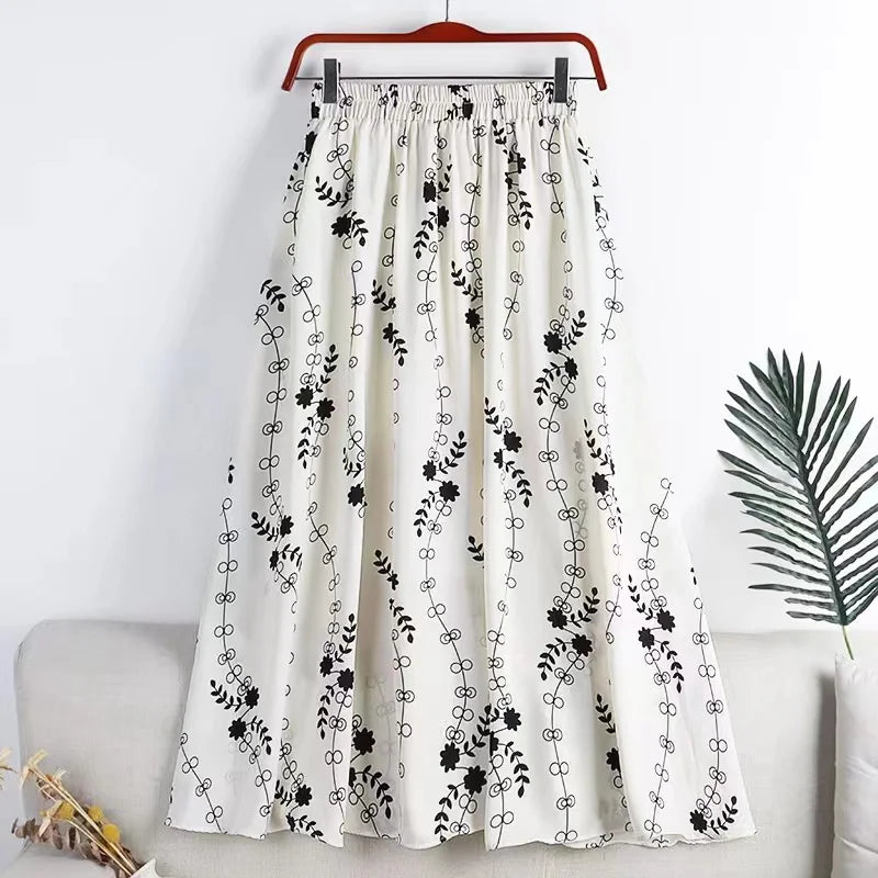 Luxencea™️ Floral Elegance Skirt
