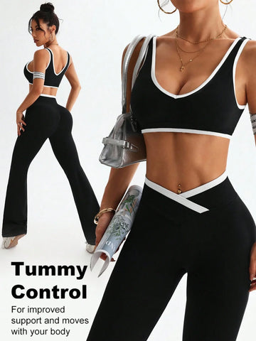 Luxencea™️ – Sculpting Flare Activewear Set