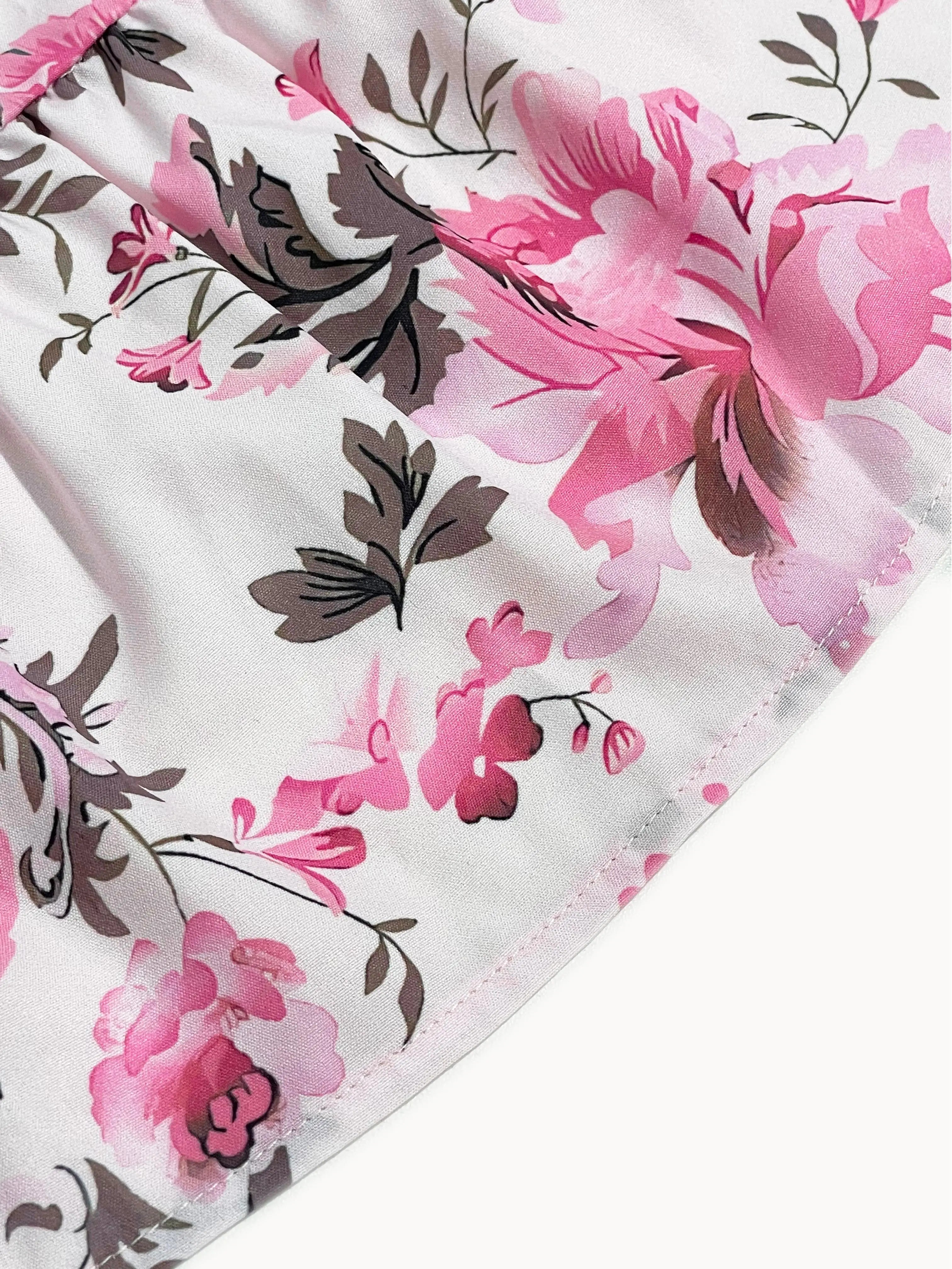 Luxencea™️ Floral Smocked Summer Dress