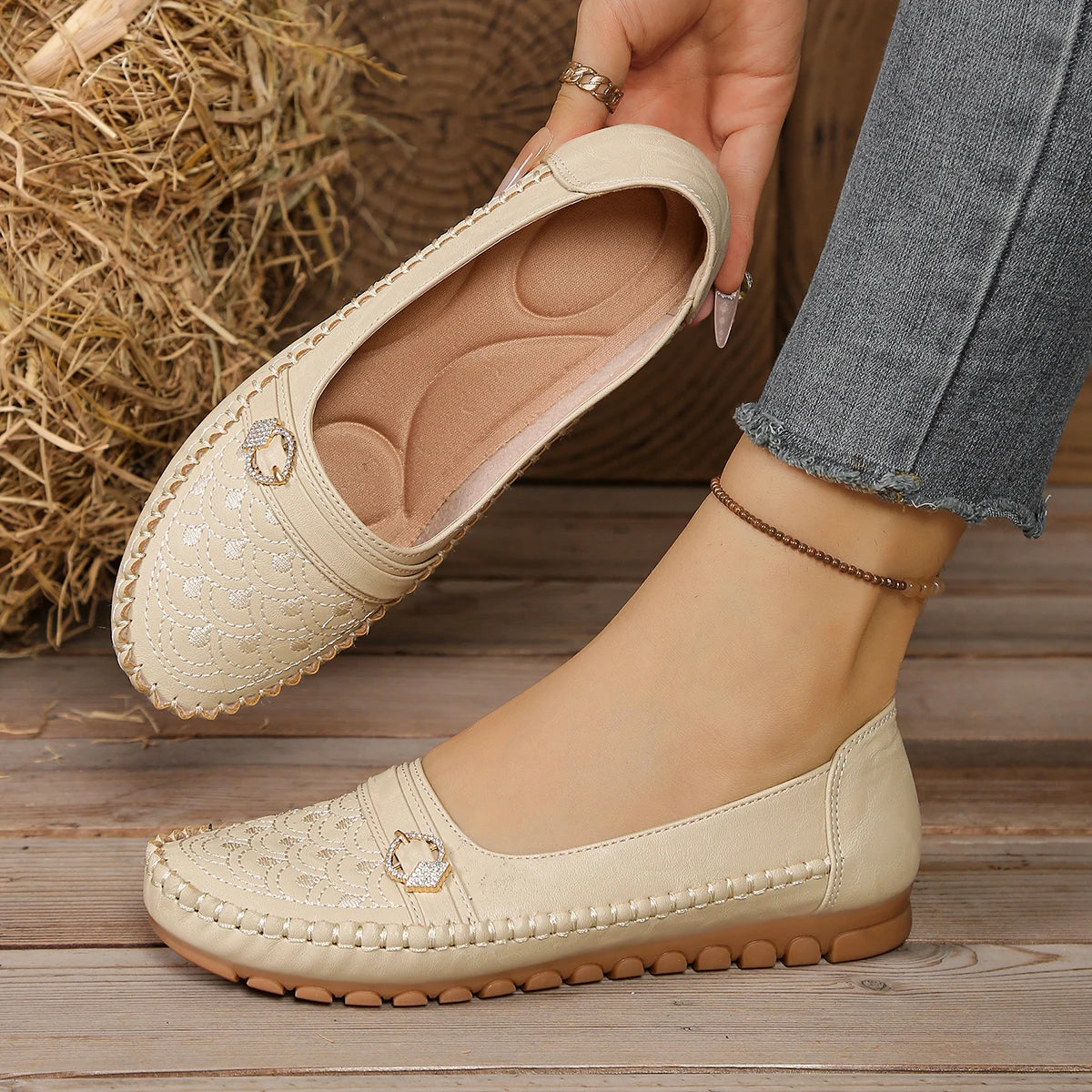 Luxencea™️ – Elegant Chic Comfort Loafers