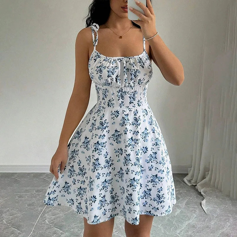 Luxencea™️ Chic Floral Summer Dress