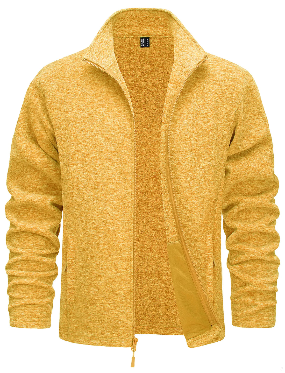 Luxencea™ Lightweight Full-Zip Fleece Jacket for Men