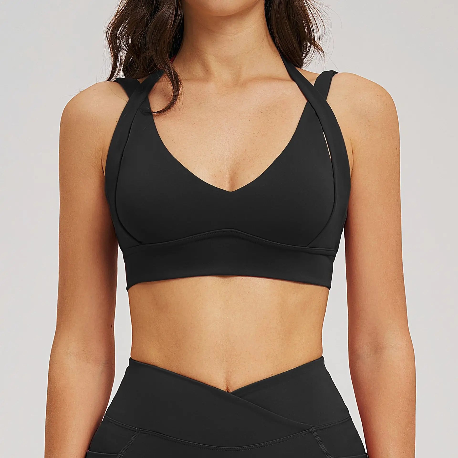 Luxencea™️ – Cross Waist Sculpting Sport Set
