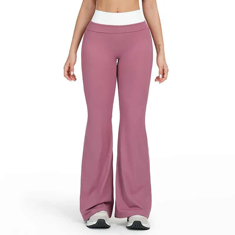 Luxencea™️ – High-Waist Sculpting Flare Pants