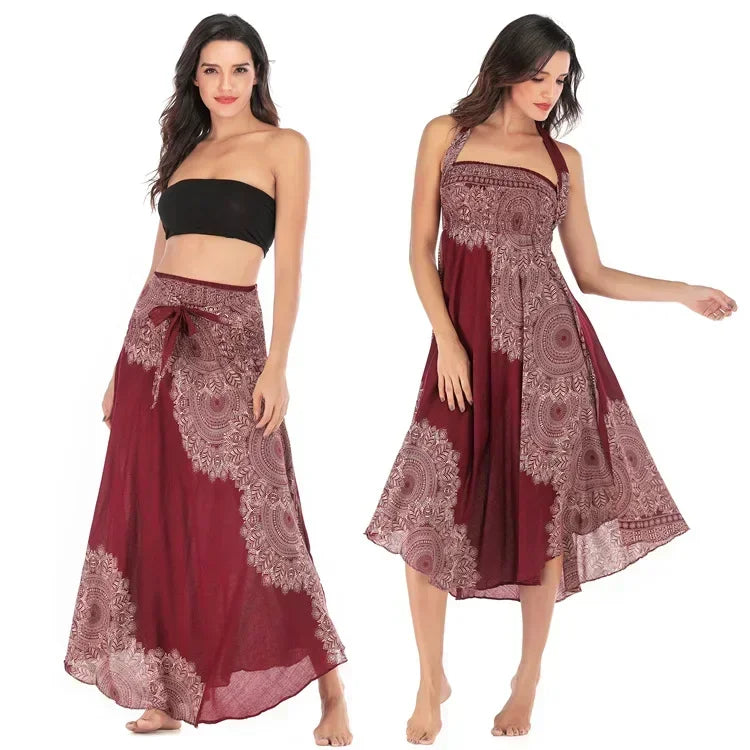 Luxencea™️ Elegant Convertible Boho Skirt