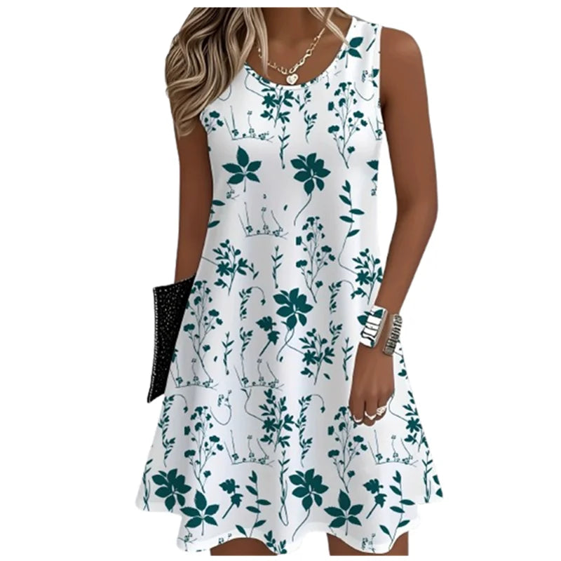Luxencea™️ Floral Chic Breeze Dress