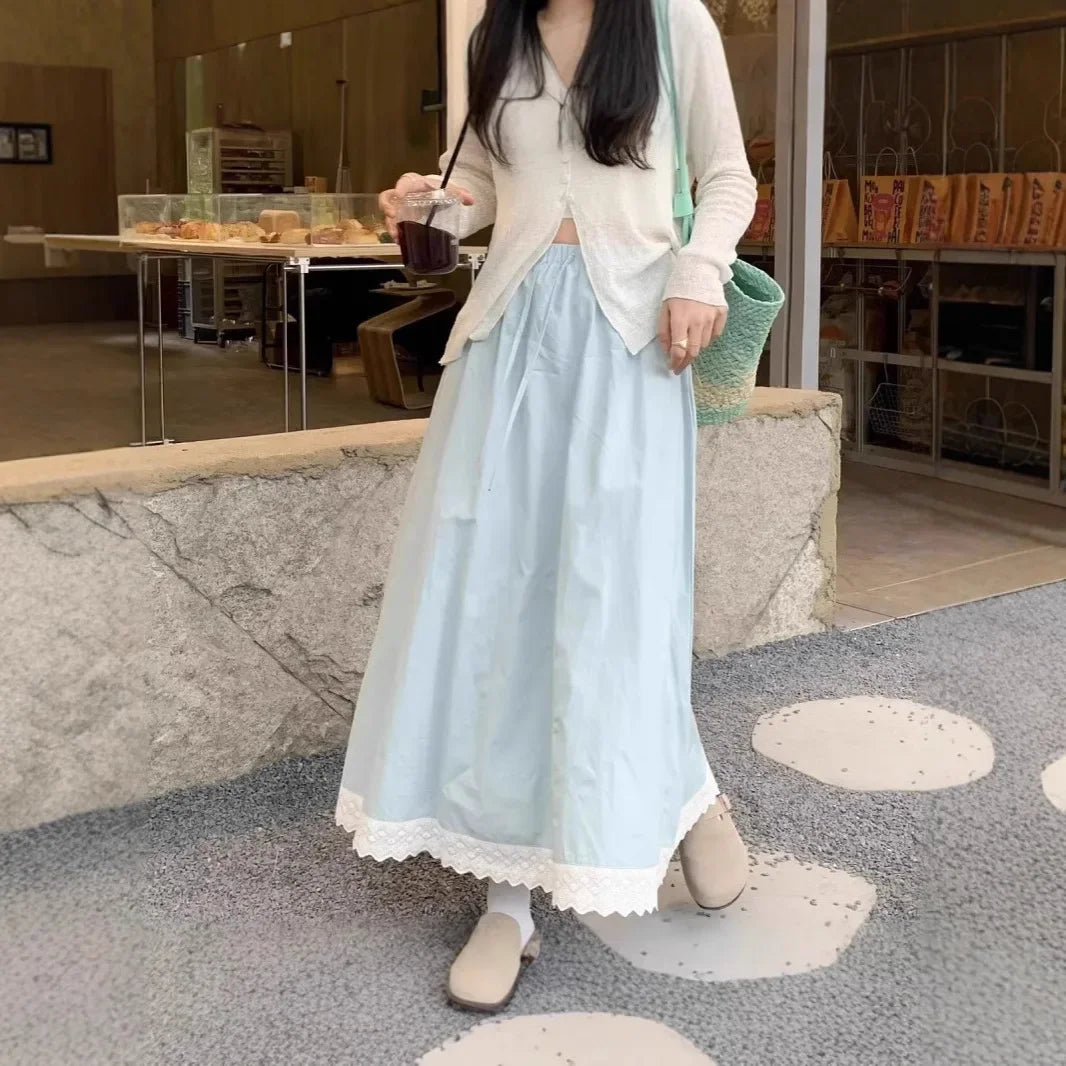 Luxencea™️ Soft Elegance Midi Skirt