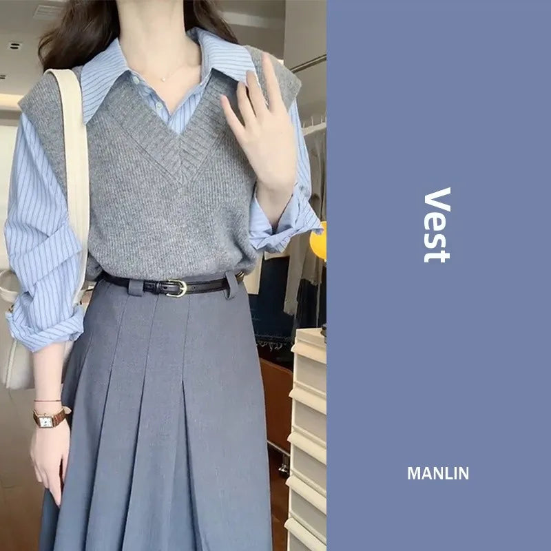 Luxencea™️ Modern Chic Pleated Set