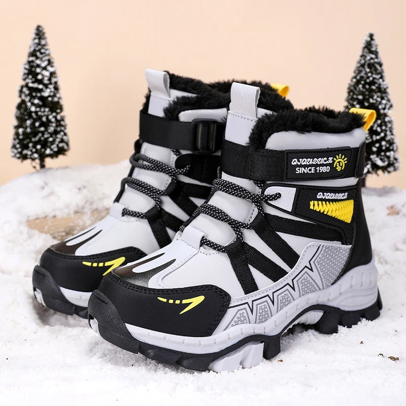 Luxencea™ Boys Warm High-Top Winter Boots